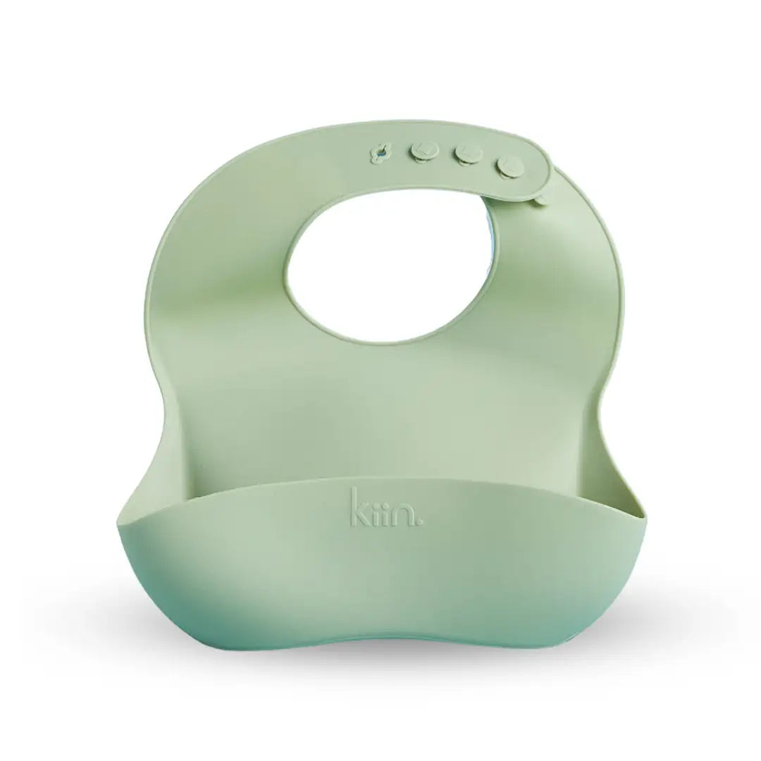 Silicone Bib - Sage (WA- SOLD OUT)