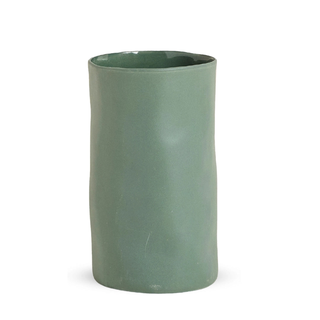 Ceramic Vase - Green