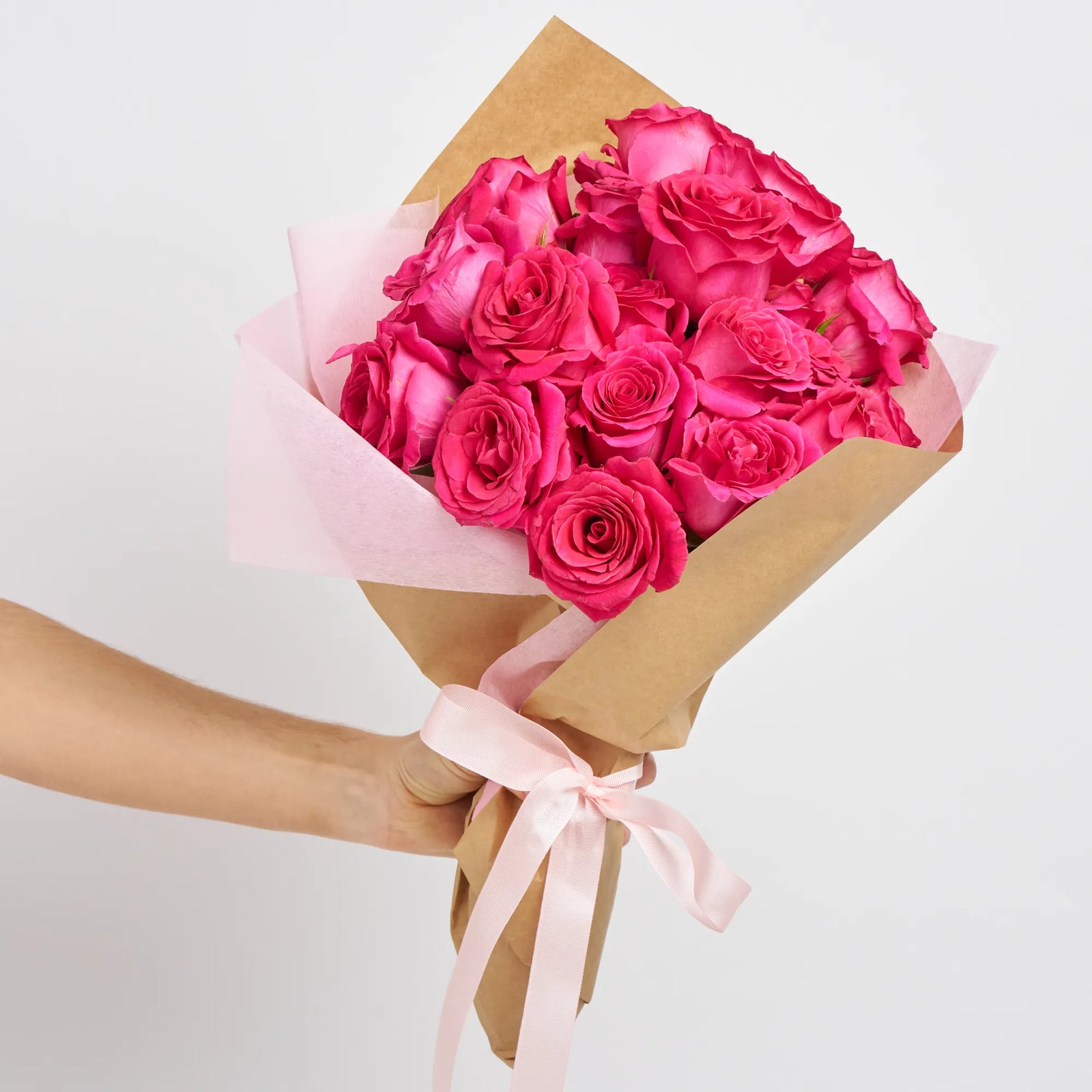 20 Pink Roses