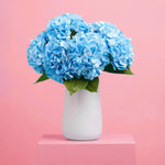 Premium Artificial Blue Hydrangea Bouquet