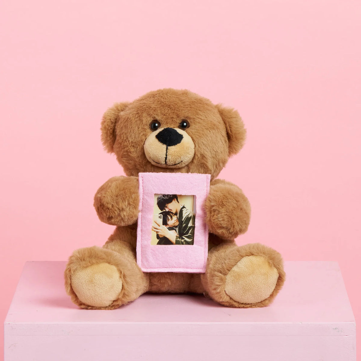 Personalised Teddy Bear &amp; Native Flowers