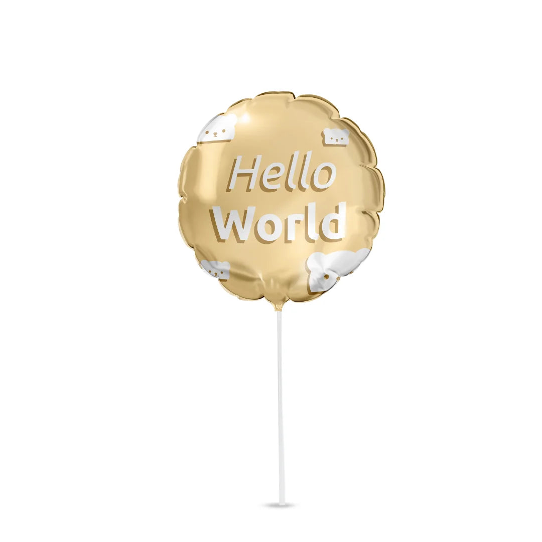 Hello World Balloon