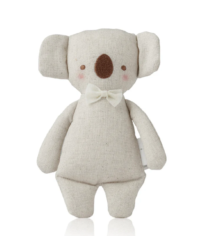 Koala soft toy rattle