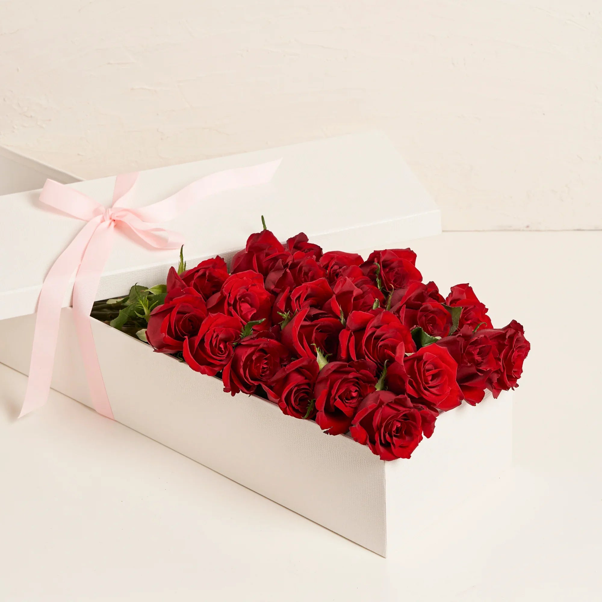 24 Long Stem Red Roses