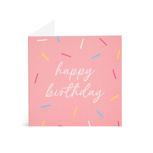 Happy Birthday Greeting Card
